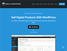 Tablet Screenshot of easydigitaldownloads.com